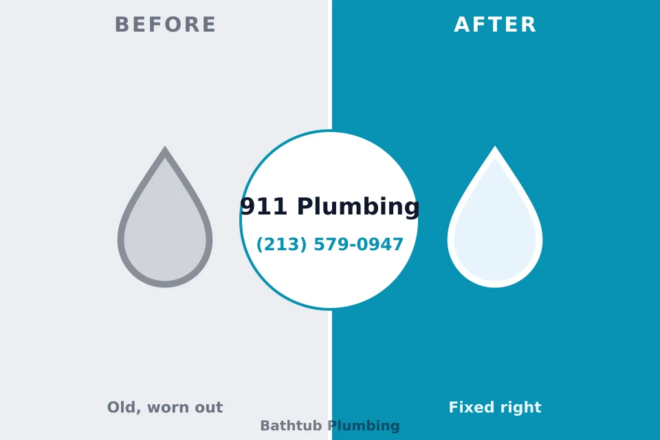 Before and after: plumbing company South Charleston, WV